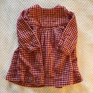 Petit Bateau 18M Gingham Toddler Dress